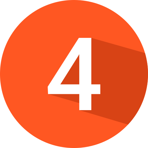 number 4 1 Briefkasten Zaunbefestigung